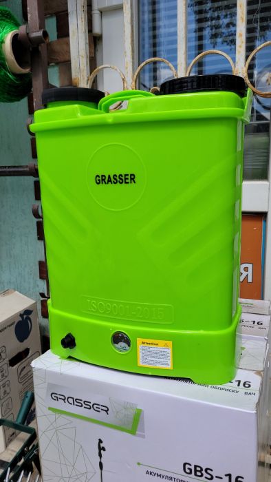 Обприскувач GRASSER GBS-16 акумуляторний 16 л
