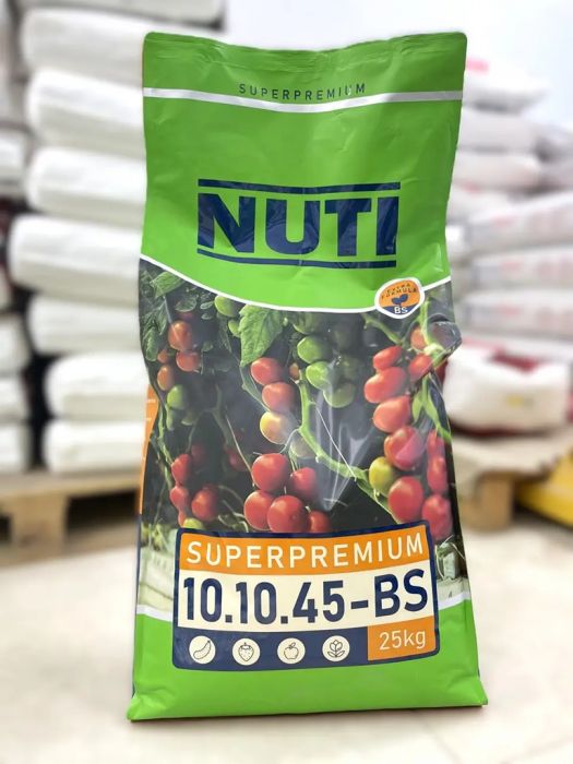 Водорозчинне добриво SUPERPREMIUM (Суперпреміум) 10-10-45-BS 25кг, Nuti