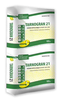 Комплексне мінеральне добриво TARNOGRAN 21 NPK (CaMgS) 3-10-21 (6-3-18) 1 кг (товар на вагу)