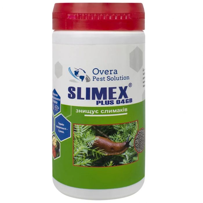 Інсектицид від равликів та слимаків Slimex Plus (Слімекс) 04 GB банка 250 г, Overa Pest Solution