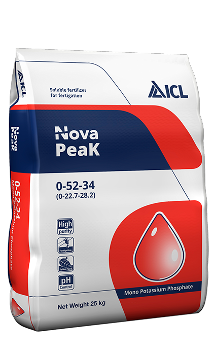 Монокалій Фосфат Nova Peak (Пекацид) 0-52-34 25 кг, ICL Specialty Fertilizers