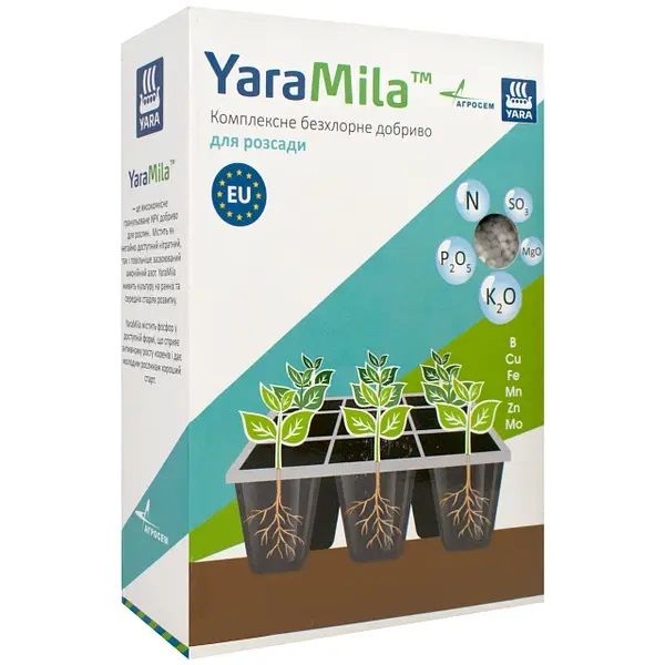 Комплексне безхлорне добриво для розсади 1 кг, YaraMila
