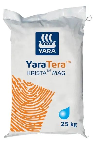 Добриво Нітрат магнію YaraTera Krista MAG (ЯраТера Кріста МАГ) 25 кг