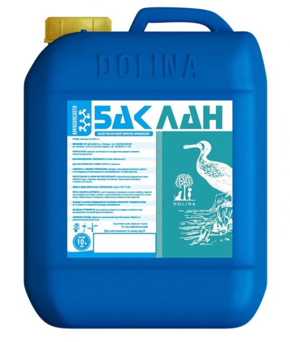 Біоактивний комплекс амінокислот БАК ЛАН 10 л, Долина