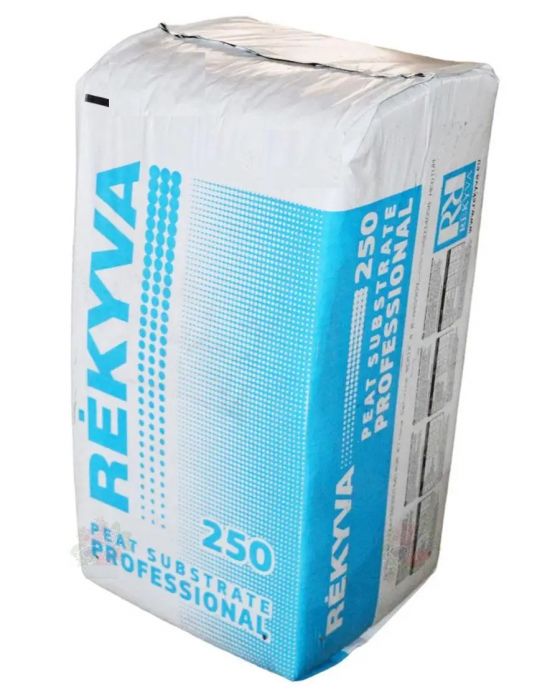 Торфяний субстрат REKYVA REMIX 2 фр. 0-20 мм (pH 5,5-6,5) 250 л (синій), Реківа