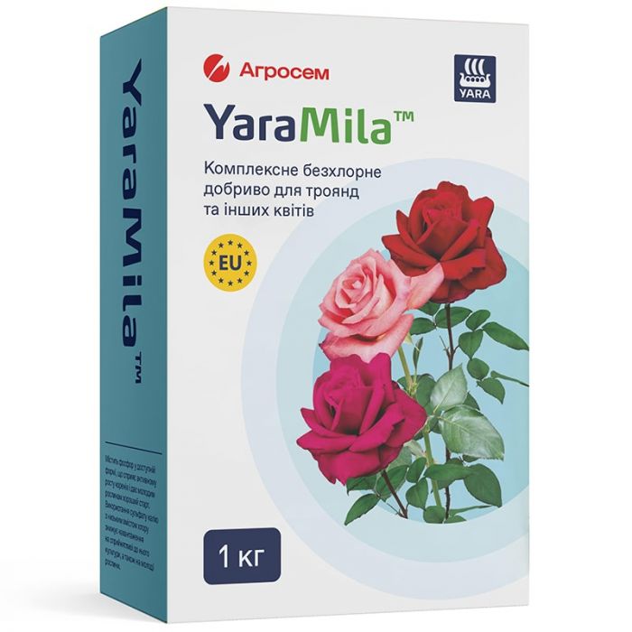Комплексне безхлорне добриво для троянд та інших квітів 1 кг, YaraMila