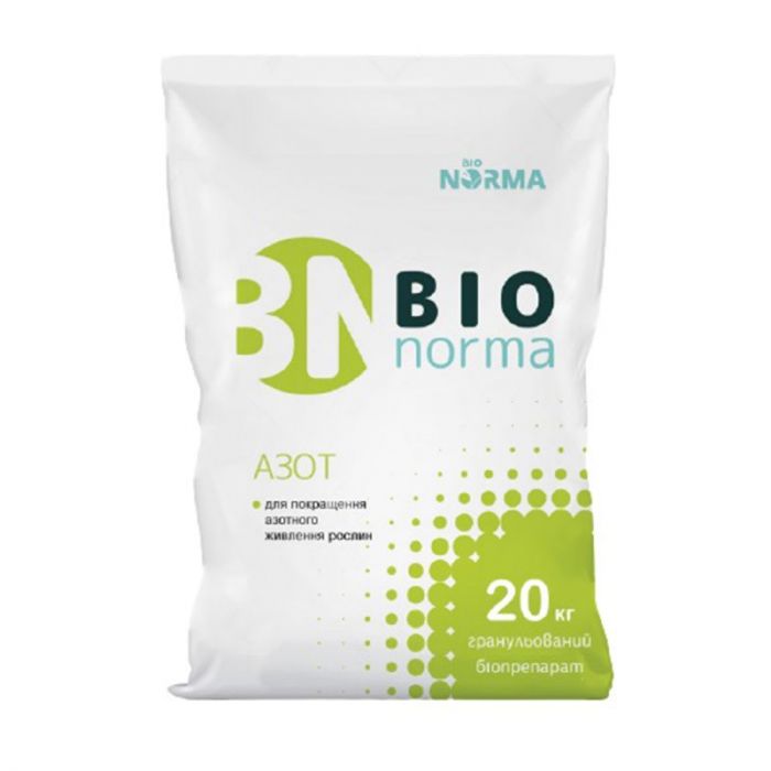 Біоживлення Біонорма Азот гранула 20 кг, BioNorma