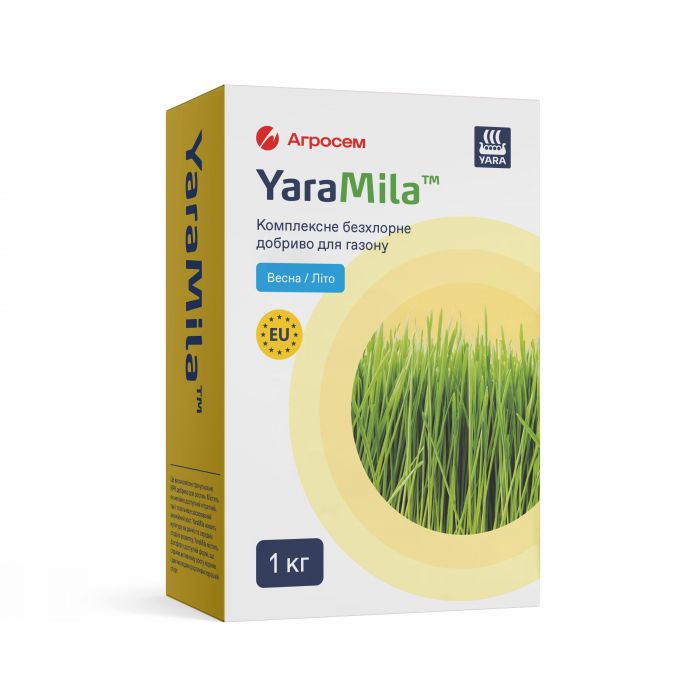 Комплексне безхлорне добриво для газону Весна-Літо 1 кг, YaraMila