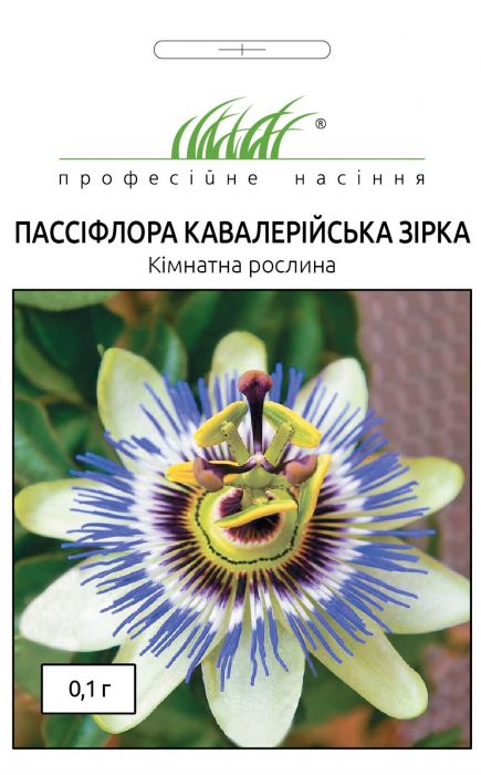 Пассіфлора Кавалерійська Зірка 0,1 г, Професійне насіння