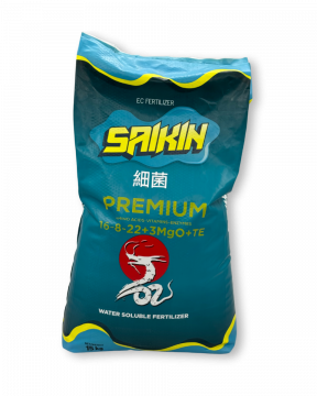 Мінеральне добриво Saikin Premium 16-8-22+3MgO+МЕ+ЕАV 15 кг, Туреччина