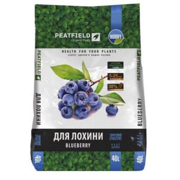 Торф’яний субстрат Для лохини PEATFIELD 40 л