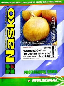 Цибуля середньостигла на зберігання Халцедон 10000 шт, Nasko