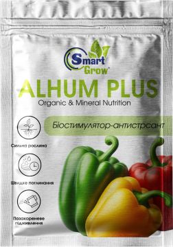 Органо-мінеральне добриво ALHUM PLUS (біостимулятор-антистресант) 25 мл, SmartGrow