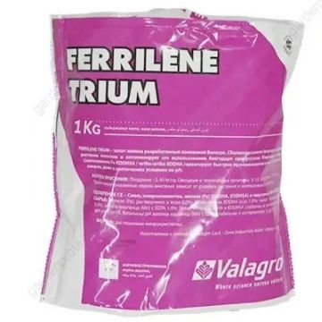 Мінеральне добриво Хелат заліза Ferrilene Trium (Феррілен Тріум) 1 кг,  Valagro 
