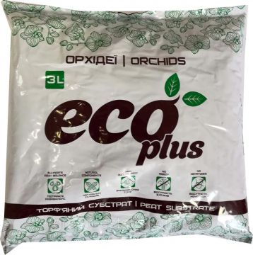 Торф'яний субстрат ECO PLUS для орхідей 3 л