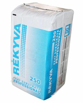 Торфяний субстрат REKYVA REMIX 2 фр. 0-20 мм (pH 5,5-6,5) 250 л (синій), Реківа