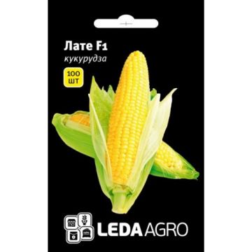 Кукурудза Лате F1 середньорання 100 шт, Leda Agro