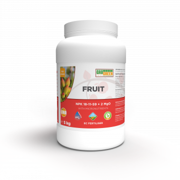 Добриво Грогрін гель Фрут NPK 18-11-59+2MGO+TE (Fruit) 5 кг, Lima