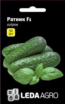Огірок Ратник F1 самозапильний 50 шт, Leda Agro