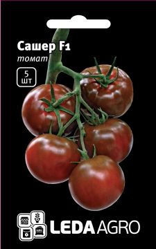 Томат Сашер F1 чорний 5 шт, Leda Agro