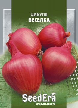 Цибуля ріпчаста червона Веселка 20 г, Seedera